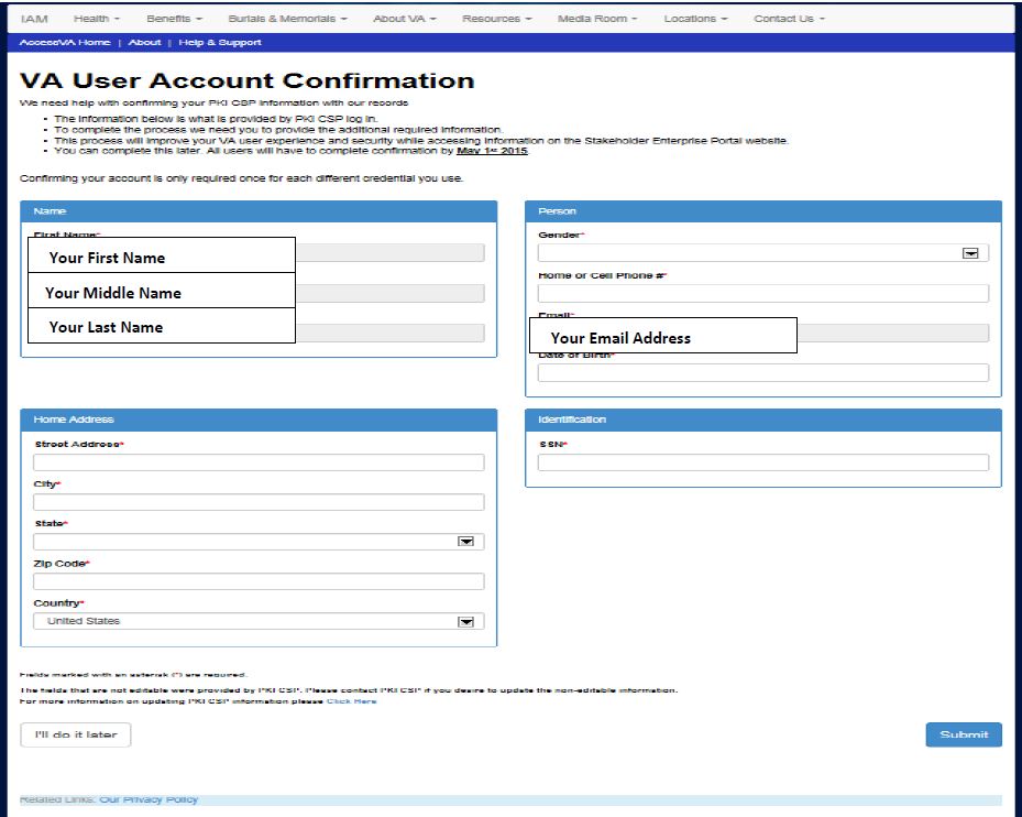 3rd Party Onboarding Screen